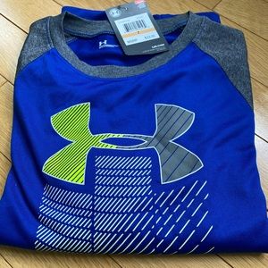 Boys Under Armour long sleeved shirt